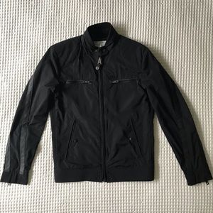 Diesel Only The Brave nylon/leather jacket. Medium
